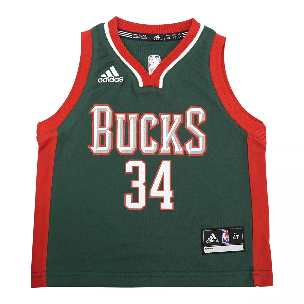 zout Specifiek Blind vertrouwen Giannis Antetokounmpo Adidas Milwaukee Bucks Rookie Toddler Jersey (3T-4T) RARE! | eBay zout Specifiek Blind vertrouwen Giannis Antetokounmpo Adidas Milwaukee Bucks Rookie Toddler Jersey (3T-4T) RARE! | eBay
