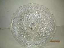 Anchor Hocking Glass Wexford 5 -Part 11" Relish Platter Dish USA