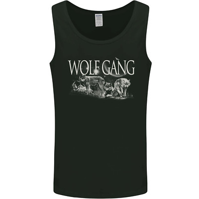 Wolf Gang Werwölfe Wölfe Herren Tanktop