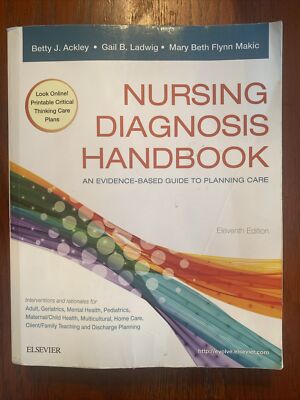 Nursing Diagnosis Handbook : An Evidence-Based Guide to Planning Care by Gail B.