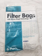 Kirby 204811 Filter Bag Six Pack Micron Magic HEPA 6 Bags Pack 