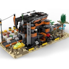 Satisfactory Constructor MOC-128471 Building Blocks Industrial Model Bricks Toy