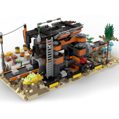Satisfactory Constructor MOC-128471 Building Blocks Industrial Model Bricks Toy