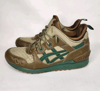 ASICS GEL-MT Mens Quickstrike Size 11 Chestnut/Hunter Green 1191A143