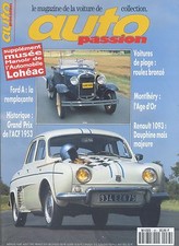AUTO PASSION Nr. 83 08/1993 Ford A Dauphine 1093 GP ACF 1953