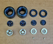 MPC 1/25 RAMCHARGERS DODGE CHALLENGE DIVERTIDOS RUEDAS Y NEUMÁTICOS DE COCHE, LETRAS PULIDAS