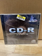 HyperMedia CD Recordable CD-R 80 Min 700 MB Multi Speed 12X New Sealed B1