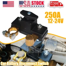 12-24V Universal Car Battery Disconnect Isolator Cut Off Switch Battery Terminal