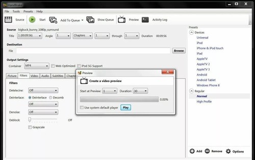 HandBrake Software DVD Ripper Video Converter Transcoder ~ Windows & Mac on DVD - Picture 13 of 18