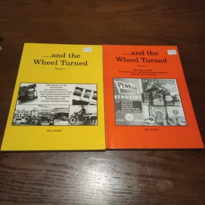 ...and the Wheel Turned: Vol 1 and 2 By Ken Arnold Advertising Collectables 