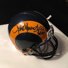 Jack Youngblood Autographed Football Helmet Riddell Miniature