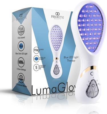 LumaGlow blau LED Lichttherapie von Project E Beauty | LED Lichtbehandlung