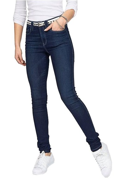 Arizona Damen Jeans Jeanshose (Mid Blue Used, 36) L4378-image