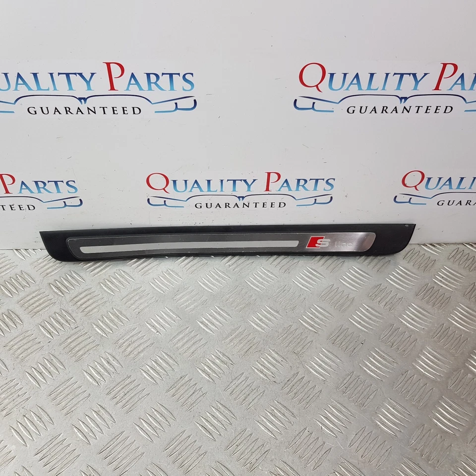 AUDI A4 DOOR SILL STEP PLATE TRIM FRONT LEFT PASSENGER SIDE 2009 8K0853373A - Image 2 of 4