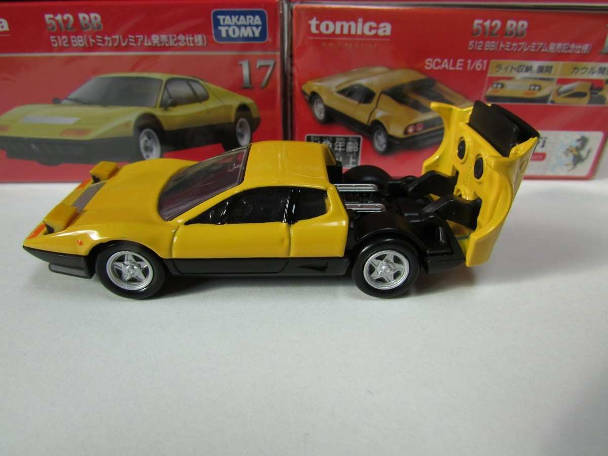 TAKARA TOMICA PREMIUM #17 FERRARI 512BB 512 BB FIRST SPECIAL