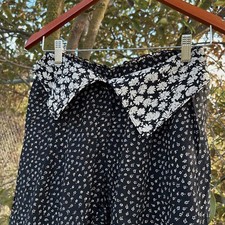 Vintage 80s Platinum by Dorothy Schoelen Floral Pants 25" Waist