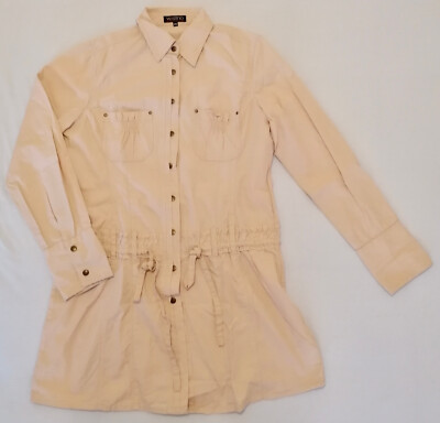 Vertino bei Adessa Damen Hemd Bluse Lang Gr. 40 Beige Neu!