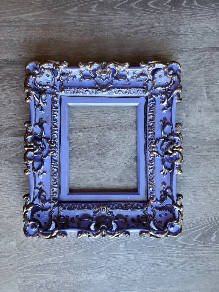 Marco de fotos vintage 8x10, estilo barroco ornamentado, boda, regalos familiares Foto 4 de 4