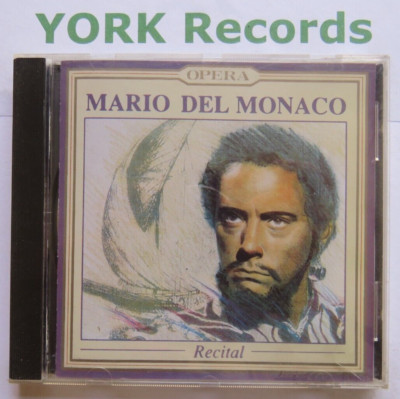 MARIA DEL MONACO - Recital - Excellent Condition CD Opera