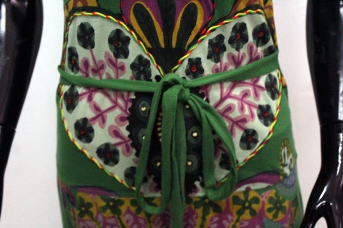 Desigual Kleid Frau GRÖSSE S Kleid Mehrfarben Etuikleid Kleid Kurze Ärmel Logo - Bild 4 von 11