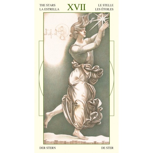 Leonardo Da Vinci Tarot 78 Cards Deck with Multilingual Instructions - Picture 9 of 12