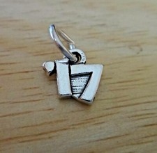 Sterling Silver 8x9mm Small '17 Birth Anniversary Wedding Graduation 2017 Charm