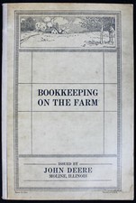 Original 1925 John Deere Bookkeeping on the Farm Unused