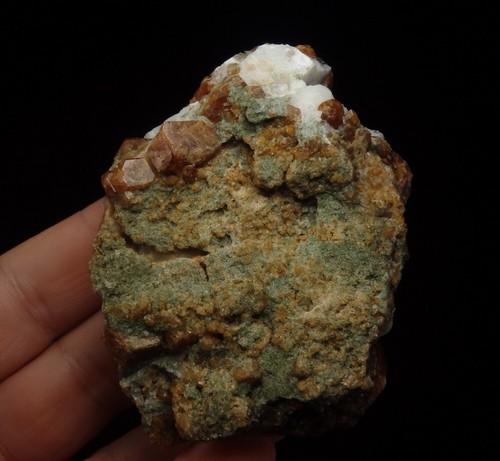 GARNET - GROSSULAR crystals & DIOPSIDE - NORWAY Nordland - Vefsn - Toven /pk012 - Picture 10 of 12