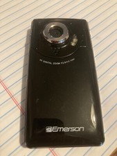 Emerson HD 720P EVC1700BK 4x Zoom Digital Video Camera Recorder Black
