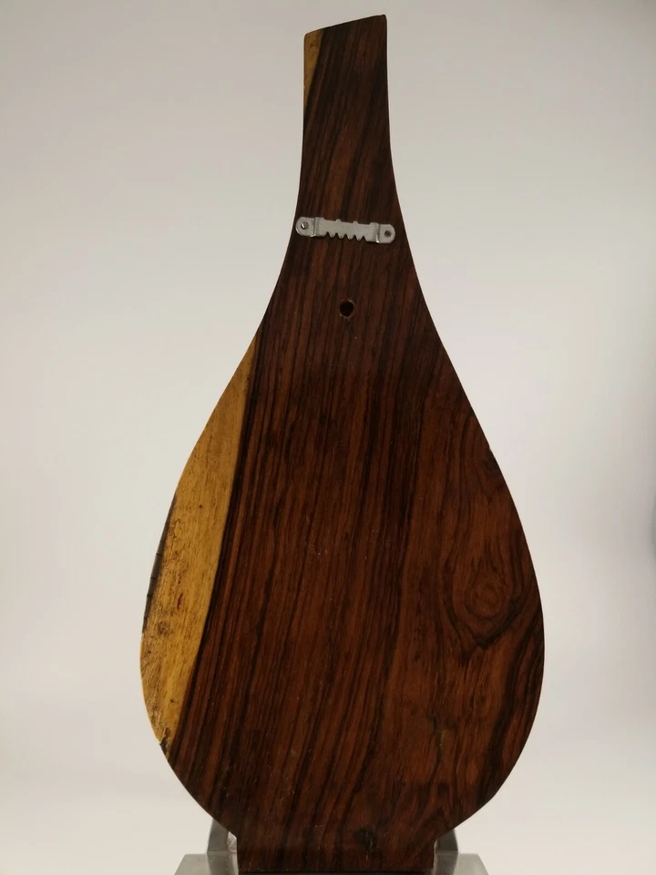 Hueso de madera exótica vintage e incrustación multicolor.  Cesta de transporte de mujer. Foto 2 de 4