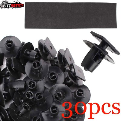 30pcs 76882EG01A Exterior Rocker Panel Molding Clip For Nissan