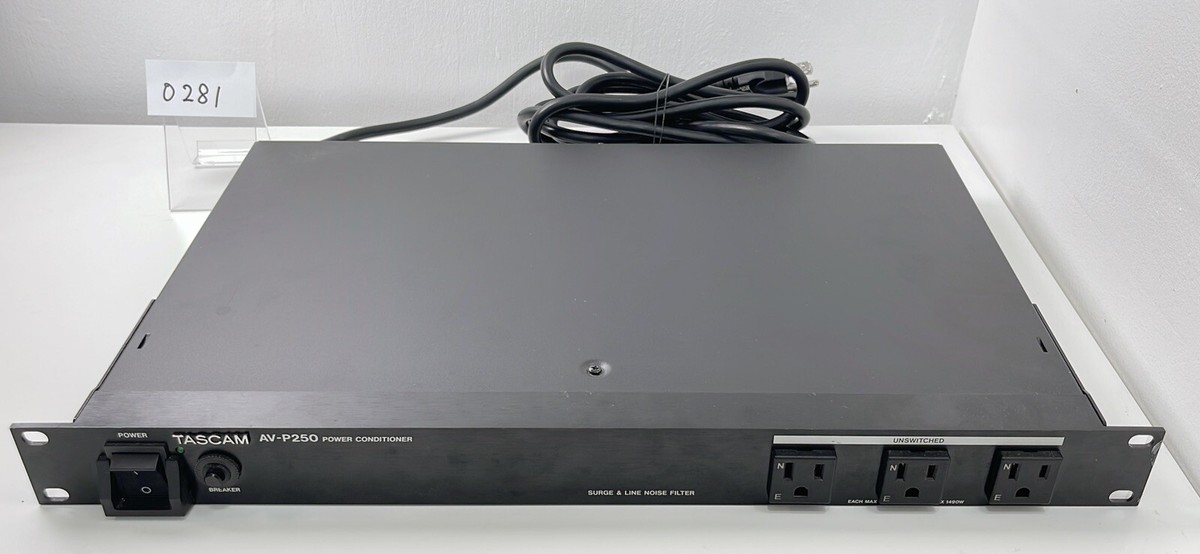 Tascam AV-P250 Power Distributor Used tested from Japan DHL Tascam AV-P250 Power Distributor Used tested from Japan DHL