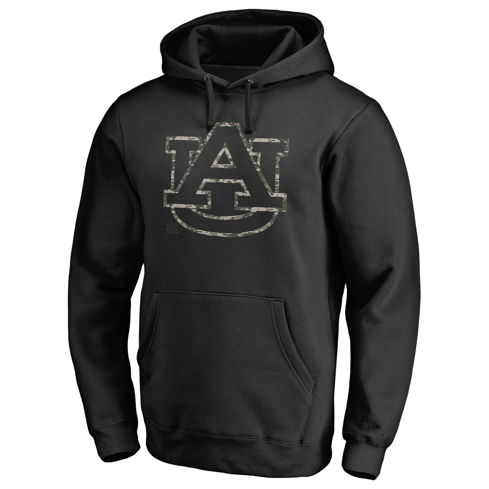 Men's Black Auburn Tigers Camo Hoodie
