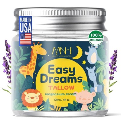 Magnesium Lotion for Kids, Tallow Based Magnesium for Kids, Safe for Babies 3...