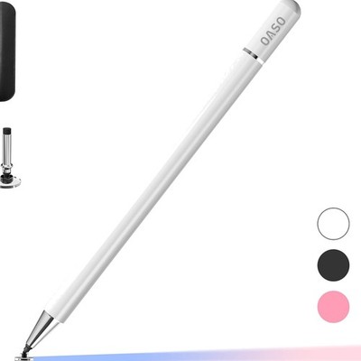 Stylus Touch Eingabestift Kapazitiv Universal für Tablet Handy - Weiß - 1 Stück