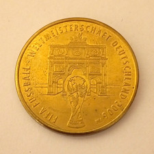 FIFA Fu&szlig;ball-Weltmeisterschaft Deutschland 2006 Medaille/Token M&uuml;nze Finale