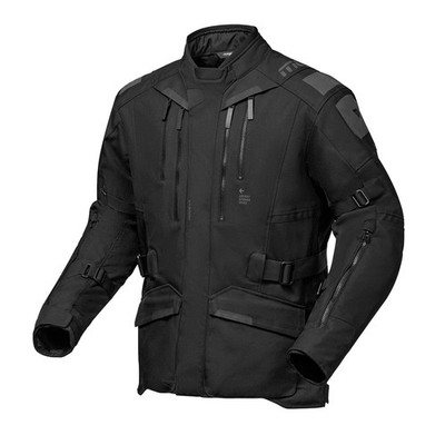 Modeka Striker III Textil Herren Motorrad Jacke Gr. K6XL - Schwarz wasserdicht