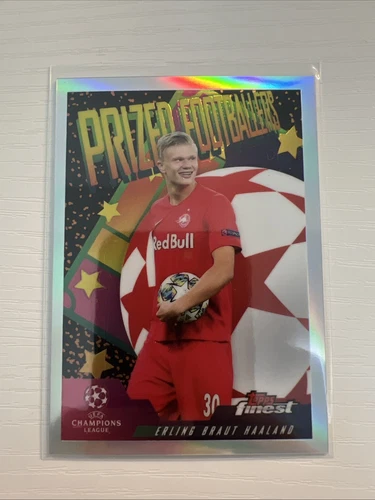 2019-20 Topps Finest UCL - Prized Footballers Erling Haaland #PF-EHA (RC)