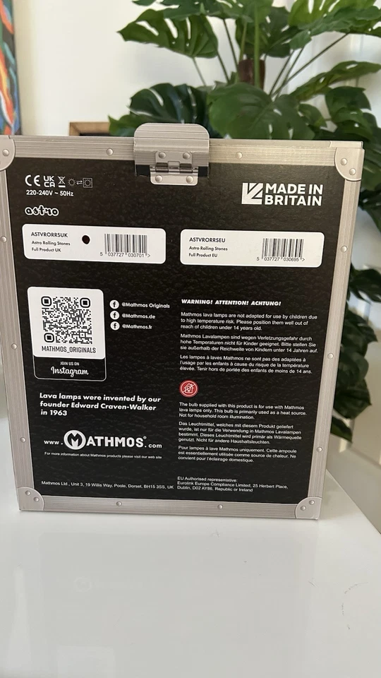 Mathmos Astro Lava Lamp. Rolling Stones Limited Edition - Image 4 of 4