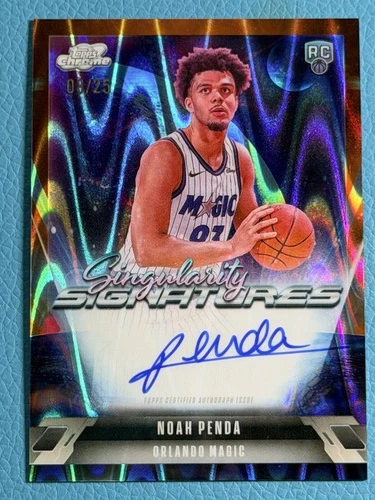 2025 Topps Cosmic Chrome Noah Penda Base (RAW)