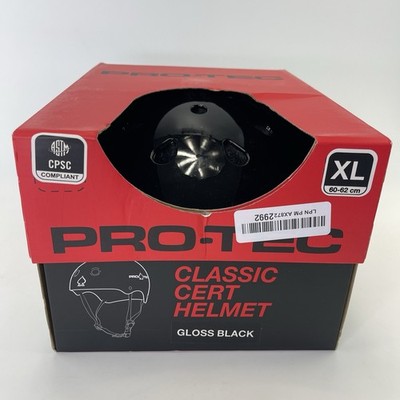 Pro-Tec Classic Certified Helmet - 2025 - X-Large / Gloss Black READ