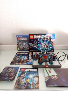 LEGO Dimensions PS4 COMPLETO + Supergirl Exclusiva + Caja y Manuales