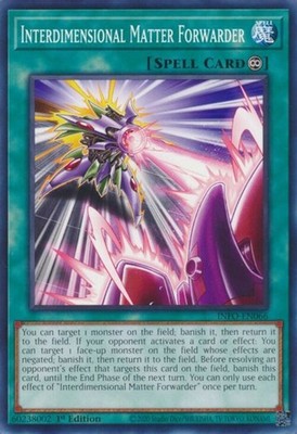 Interdimensional Matter Forwarder - INFO-EN066 - Common - 1st Edition - Near Min