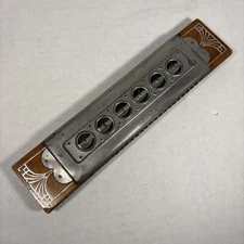 Vintage Ands Koch Germany Concert Harmonica 2-Sided