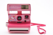  Near MINT Hello Kitty Polaroid 600 Instant Film Camera Pink JAPAN 2618431