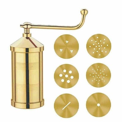 Brass Sev Sancha Noodle Extruder Spaghetti Sev Maker Chakli Kitchen Snacks maker