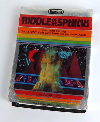 Atari 2600 in OVP -- RIDDLE OF THE SPHINX  (Imagic) -  VCS