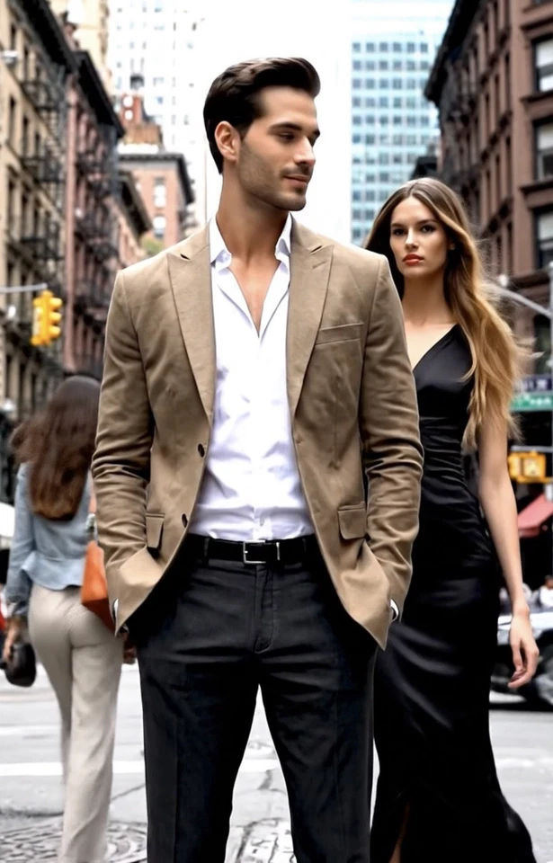 Abrigo deportivo John Varvatos 38 R chaqueta de lujo mezcla de algodón 2 botones doble ventilación Foto 4 de 4