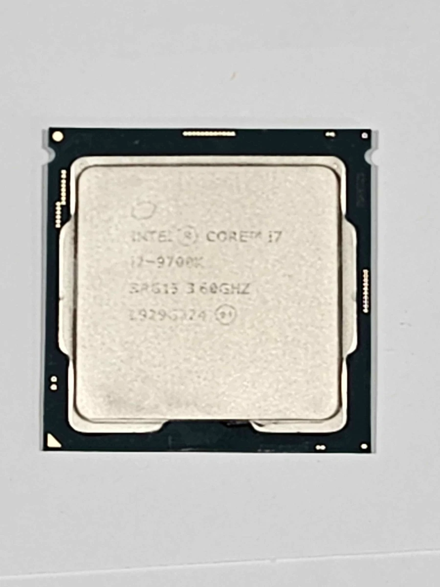 Intel Computer Processors Intel Core i7-9700K Processor Model for