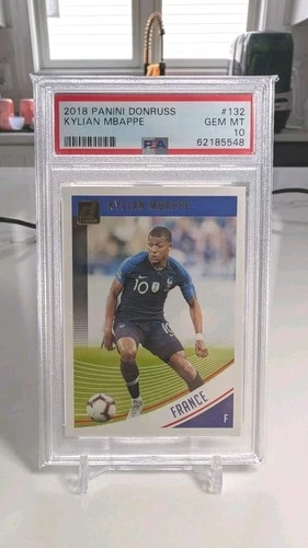 2018 Panini Donruss KYLIAN MBAPPE #132 PSA 10 GEM MINT 💎🇫🇷